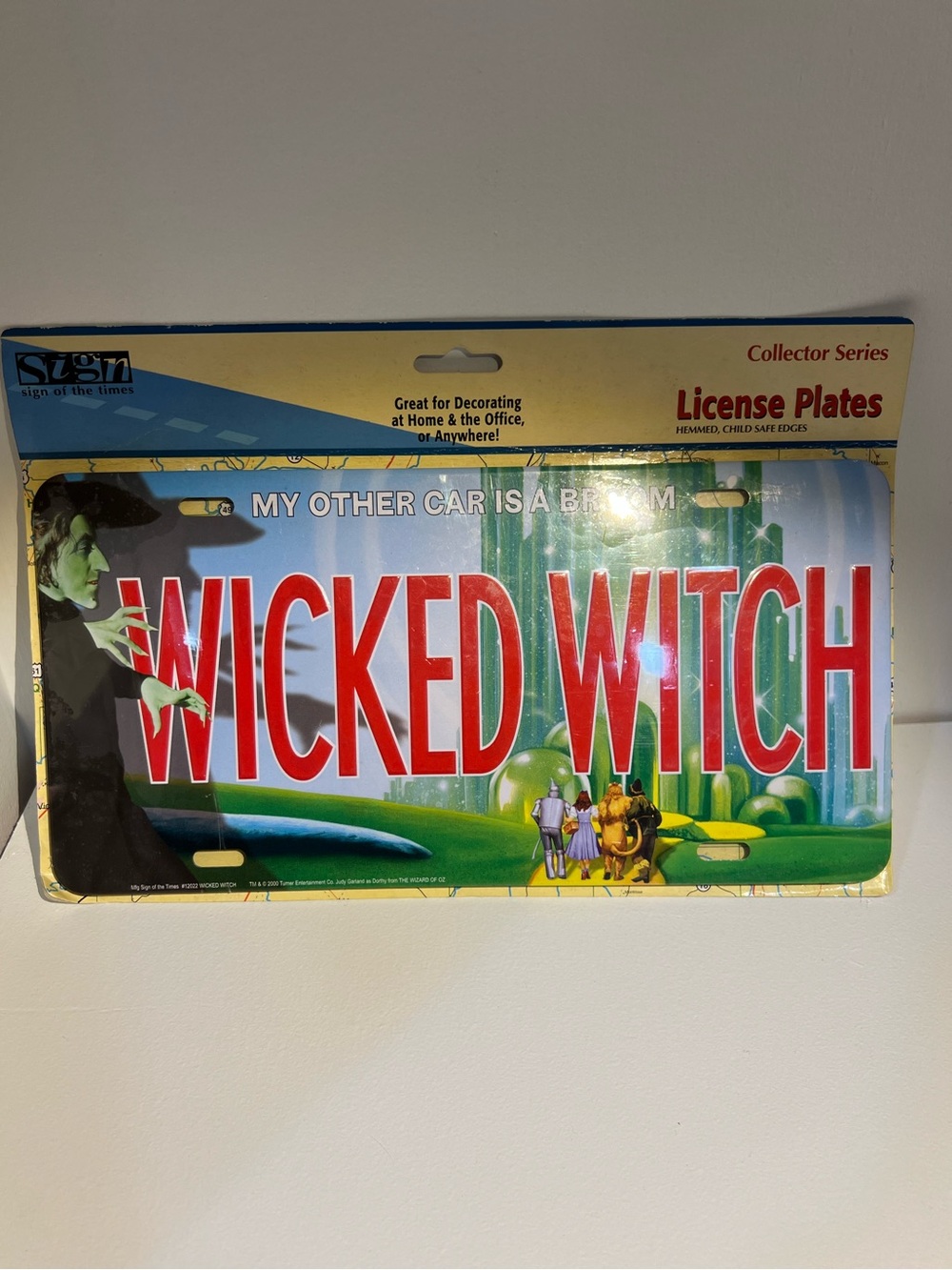 Wicked Witch license plate NEW